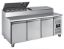 Image de Table à sandwiches groupe latéral avec couvercle inox 3 portes GN 1/1