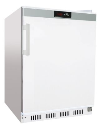 Image de Armoire réfrigérée négative blanche 1 porte intérieur ABS 200L 
