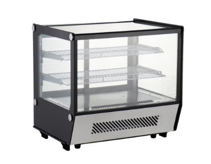 Image de Vitrine de présentation réfrigérée vitre avant droite 160L