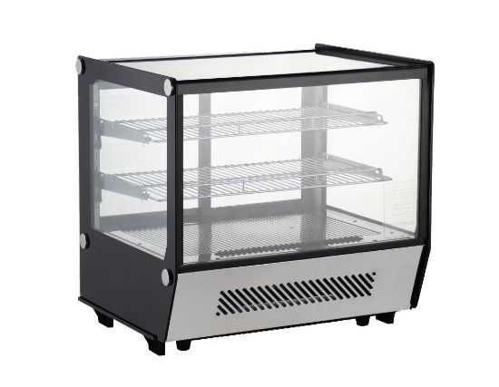Image de Vitrine de présentation réfrigérée vitre avant droite 160L