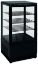 Image de Vitrine réfrigérée de type pâtisserie noire 68L