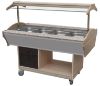 Image de Buffet Salad bar réfrigéré capacité 4 GN 1/1