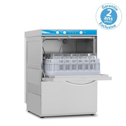 Image de Lave-verres avec pompe de vidange ELETTROBAR Fast - Panier 350 x 350 mm - Ouverture 260 mm