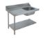 Image de Table de prélavage pour machines à paniers 500 x 500 ou 600 x 500 - 80205