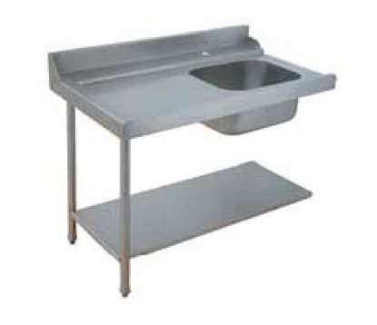Image de Table de prélavage pour machines à paniers 500 x 500 ou 600 x 500 - 80205L