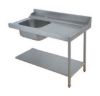 Image de Table de prélavage pour machines à paniers 500 x 500 ou 600 x 500 - 80206L