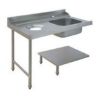 Image de Table de prélavage pour machines à paniers 500 x 500 ou 600 x 500  - 80207