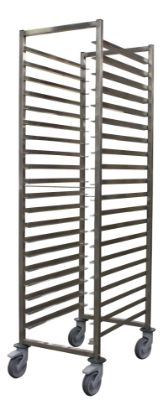 Image de Echelle soudée inox à glissières 600 x 400 mm