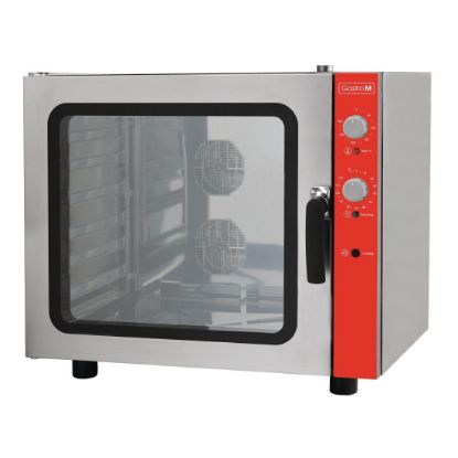 Image de Four électrique à convection avec humidificateur 6 niveaux 400V- GASTRO M