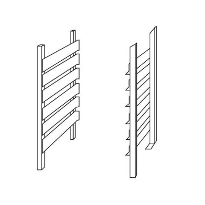 Image de Kit échelle de transformation format pâtissier en format GN1/1 pour GR205 - GASTRO M