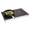 Image de Plaque de cuisson induction double  à commande tactile 3 kW - CATERLITE