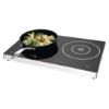 Image de Plaque de cuisson induction double  à commande tactile 3 kW - CATERLITE