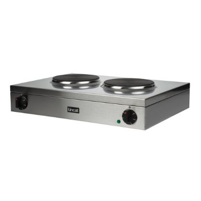 Image de Plaque de cuisson électrique double Lynx 400 LBR2 - LINCAT