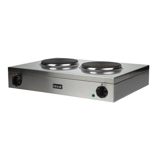 Image de Plaque de cuisson électrique double Lynx 400 LBR2 - LINCAT