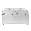 Image de Friteuse double avec minuterie 2x5L 2x2,8kW - BUFFALO