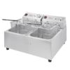 Image de Friteuse double avec minuterie 2x5L 2x2,8kW - BUFFALO