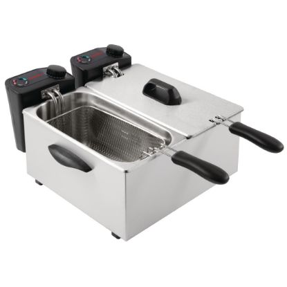 Image de Friteuse de comptoir double 2x3,5L - CATERLITE