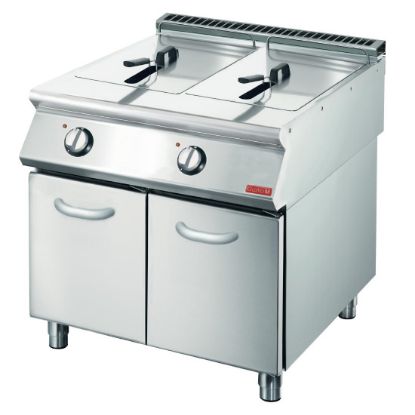 Image de Friteuse électrique sur pied 2x10L - GASTRO M