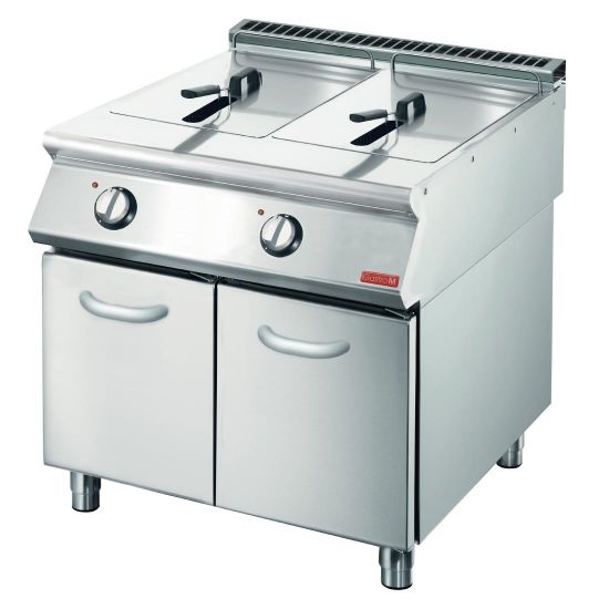 Image de Friteuse électrique sur pied 2x10L - GASTRO M