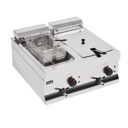 Image de Friteuse électrique double 2x9L - LINCAT