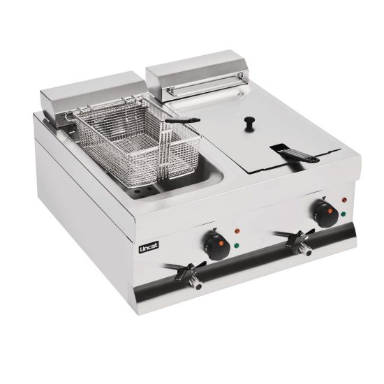Image de Friteuse électrique double 2x9L - LINCAT