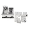 Image de Friteuse électrique double 2x9L - LINCAT