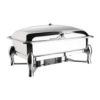 Image de Support pour chafing dish induction avec couvercle en verre GN 1/1 - OLYMPIA