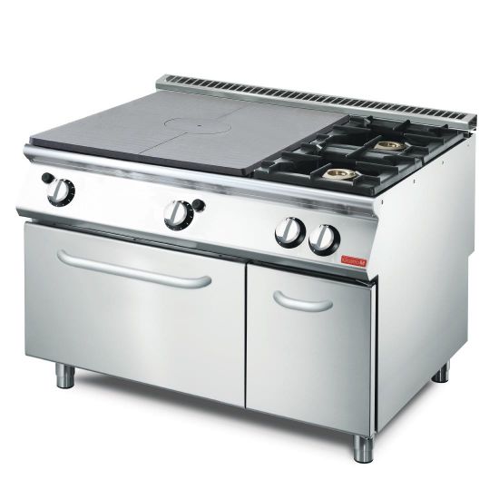 Image de Plaque coup de feu gaz sur four gaz 70/120TPFG - GASTRO M