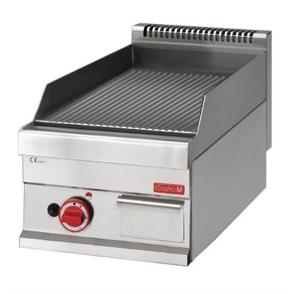 Image de Plancha gaz plaque rainurée 65/40 FTRG - GASTRO M