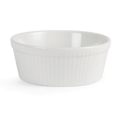 Image de Plats à gratin ronds blancs 134mm Lot de 6 -  Olympia