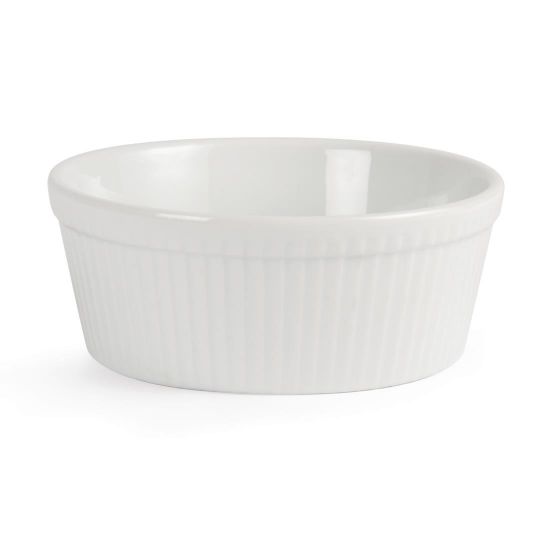 Image de Plats à gratin ronds blancs 134mm Lot de 6 -  Olympia