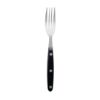Image de Fourchette à viande manche noir Lot de 12 - Olympia