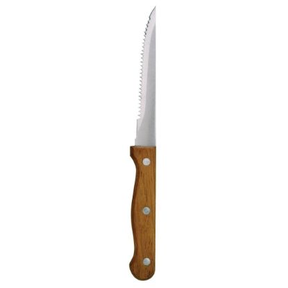 Image de Couteau à viande manche en bois Lot de 12 - Olympia