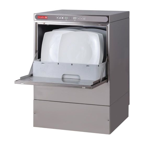 Image de Lave-vaisselle Maestro 50x50 400V avec pompe de vidange doseur détergent et break tank - GASTRO M