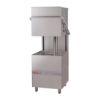 Image de Lave-vaisselle à capot Maestro 50x50 400V avec pompe de rinçage péristaltique et doseur détergent - GASTRO M