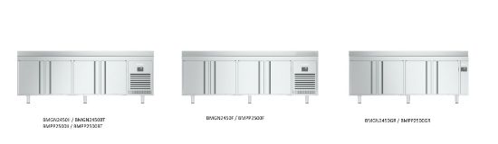 Image de Desserte dessus de comptoir 4 portes - prof. 600  