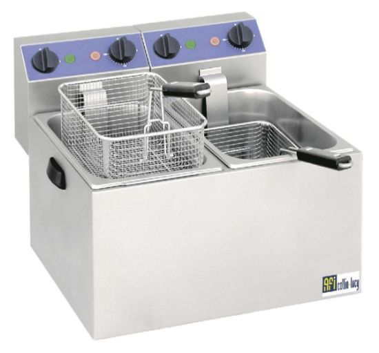Image de Friteuse de table électrique 2x4L - AFI Collin-Lucy