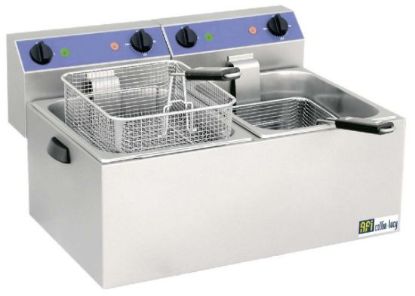 Image de Friteuse de table électrique 2x8L - AFI Collin-Lucy
