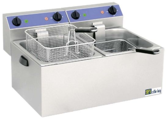 Image de Friteuse de table électrique 2x8L - AFI Collin-Lucy