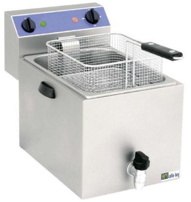 Image de Friteuse de table électrique avec vidange 8L - AFI Collin-Lucy	