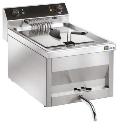 Image de Friteuse de table électrique avec vidange 12L - AFI Collin-Lucy