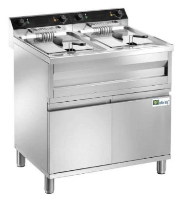Image de Friteuse électrique sur coffre 2x12L - AFI Collin-Lucy