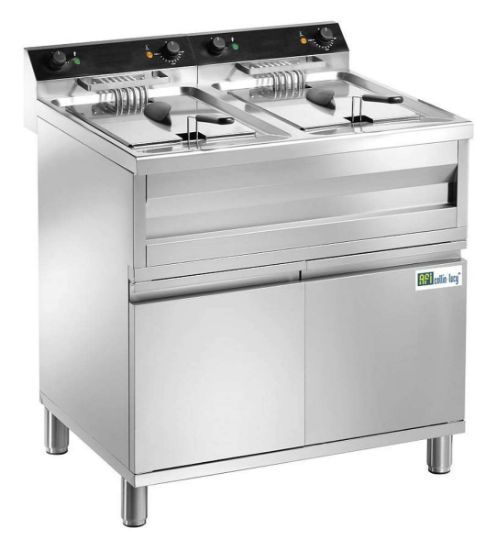 Image de Friteuse électrique sur coffre 2x12L - AFI Collin-Lucy