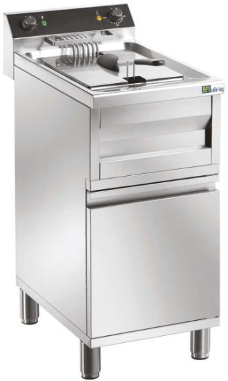 Image de Friteuse électrique sur coffre 12L avec vidange - AFI Collin-Lucy
