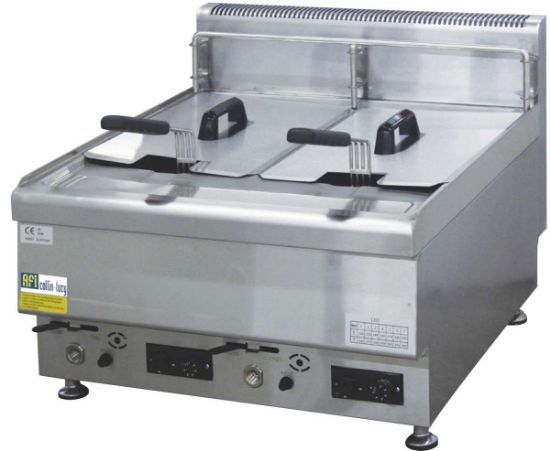 Image de Friteuse gaz 2x10L gamme Top 650 - AFI Collin-Lucy