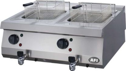 Image de Friteuse électrique à poser 2x12L série 700 - AFI Collin-Lucy  