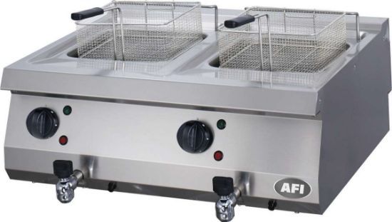 Image de Friteuse électrique à poser 2x12L série 700 - AFI Collin-Lucy  