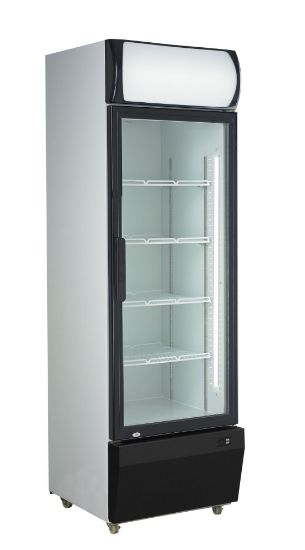 Image de Vitrine à boissons 1 porte vitrée 335L
