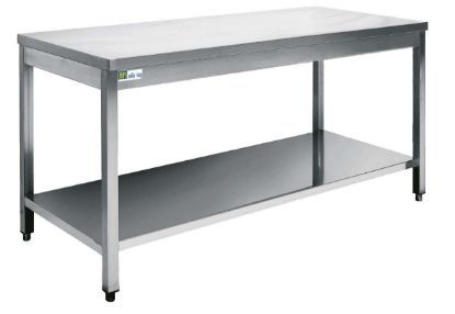 Image de Table inox 700x2000 - AFI COLLIN-LUCY