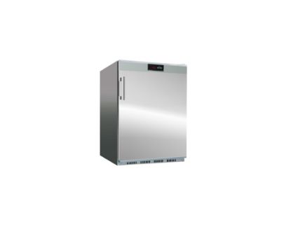 Image de Armoire réfrigérée positive 1 porte pleine extérieur inox et intérieur ABS 200L 